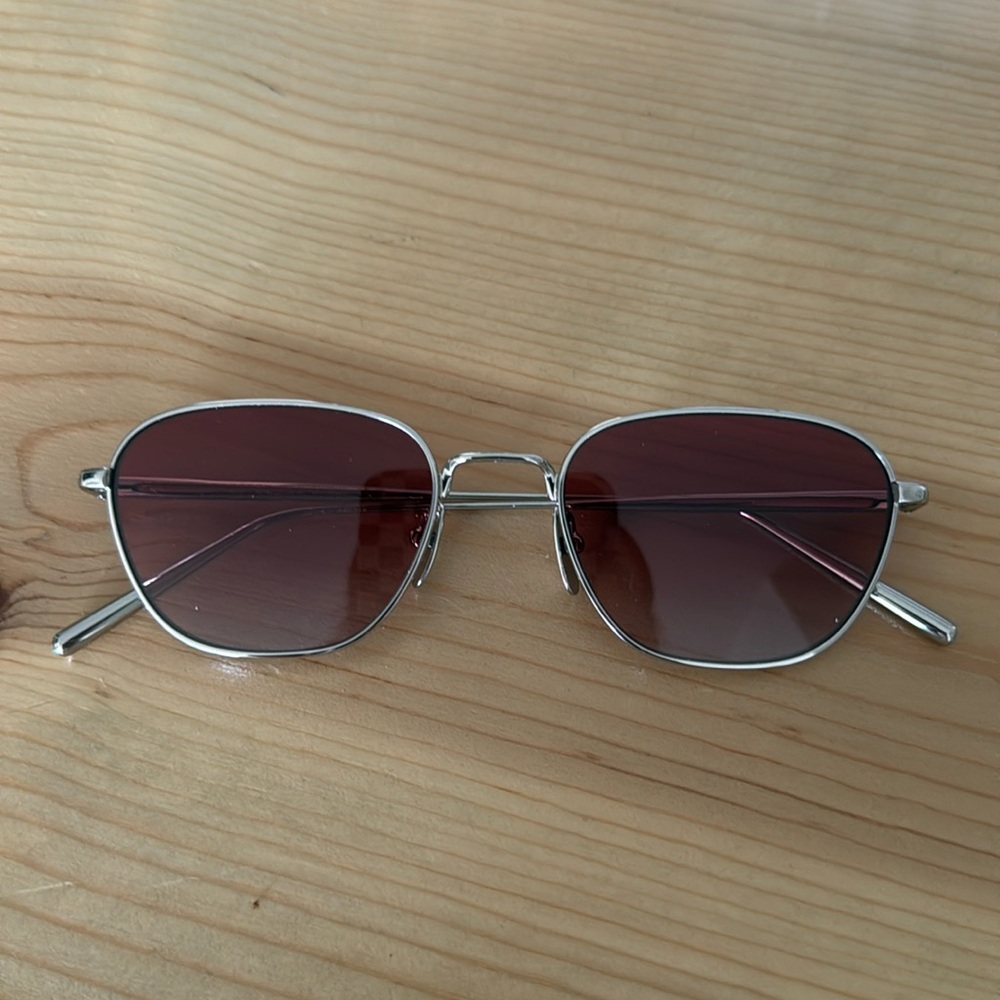 CHIMI Red Frosted Sunglasses